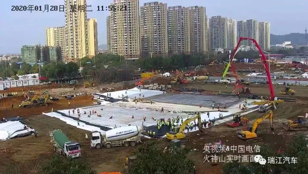 全速全力！中集瑞江攪拌車奮戰(zhàn)武漢